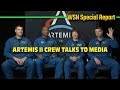 NASA's Artemis II Astronauts Talk to Media - Wiseman, Glover, Koch, and Hansen
