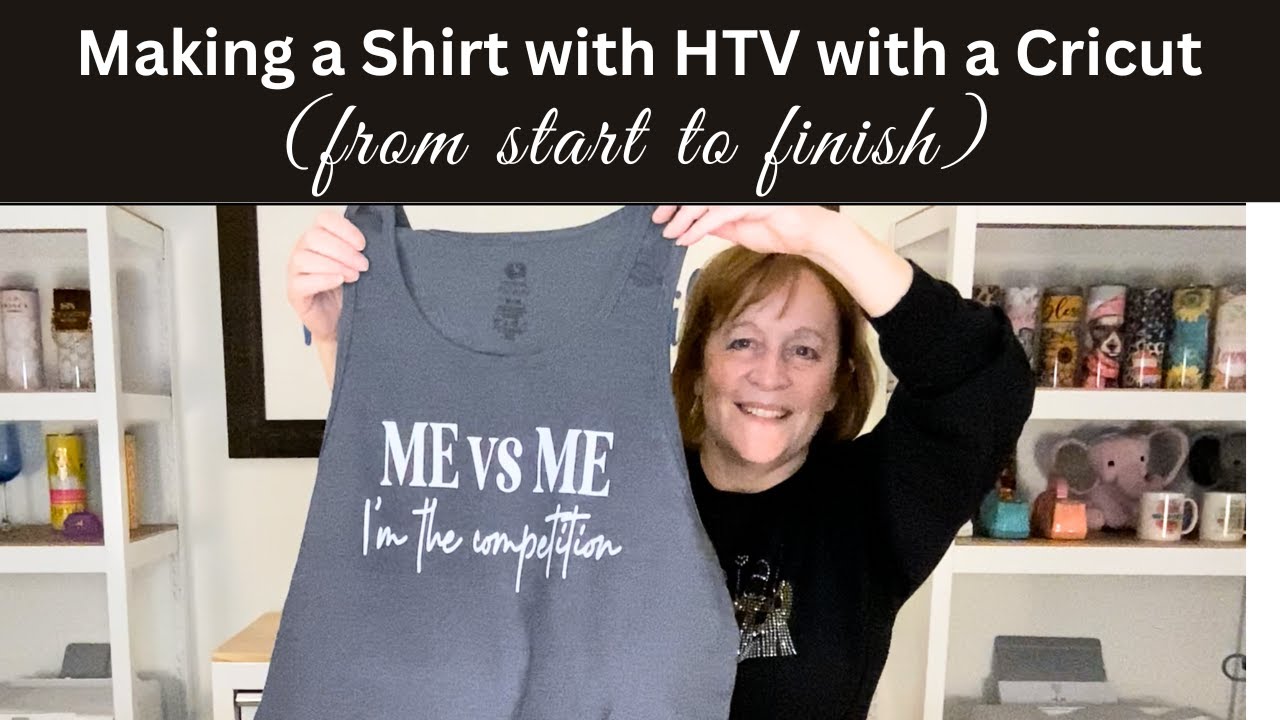 Learn how to use iron on vinyl or heat transfer vinyl to make a shirt with  a step by step …