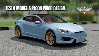 Tesla Model S P100D Prior Design Mod for Bus Simulator Indonesia | BUSSID Mod Download screenshot 4