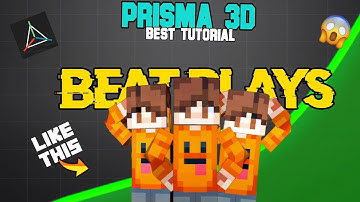MAKE Minecraft High Quality 3D MODELS Like @Beat_Playz  in Android 🤩 (in Just 5 minutes)