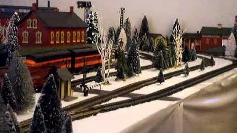 Rultand RS-1 on Atlas O Scale 2 Rail layout has sound TMCC nice run around