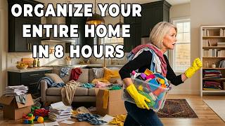 "How to Organize Your Entire Home in Just 8 Hours (Even If It's a Total Mess)"