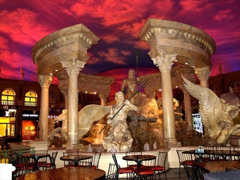 Fountain Of The Gods at Caesar's Palace.!! 