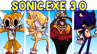 Friday Night Funkin' VS SONIC.EXE 3.0 Restored FULL WEEK