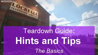 Teardown Hints and Tips: The Basics Guide screenshot 3