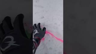 How to not lose your frisbee or disc while throwing it in the snow