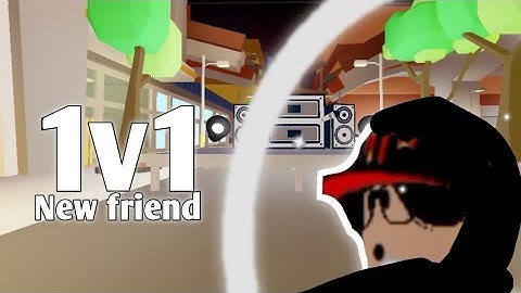 if toxic player Played funky friday.. (1v1 my new friend)