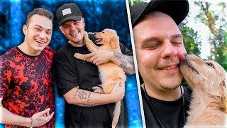 Surprising BEST FRIEND with a NEW PUPPY!