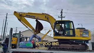 Komatsu pc200-8n1 backhoe new arrival at japhil international