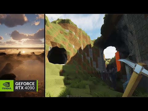 RTX 4090 | Minecraft 4K - No Cubes Mod + Shaders + Textures
