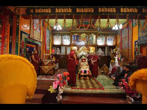 Nechung trendha tsechu official function dharamsala 2016