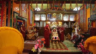 Nechung trendha tsechu official function dharamsala 2016
