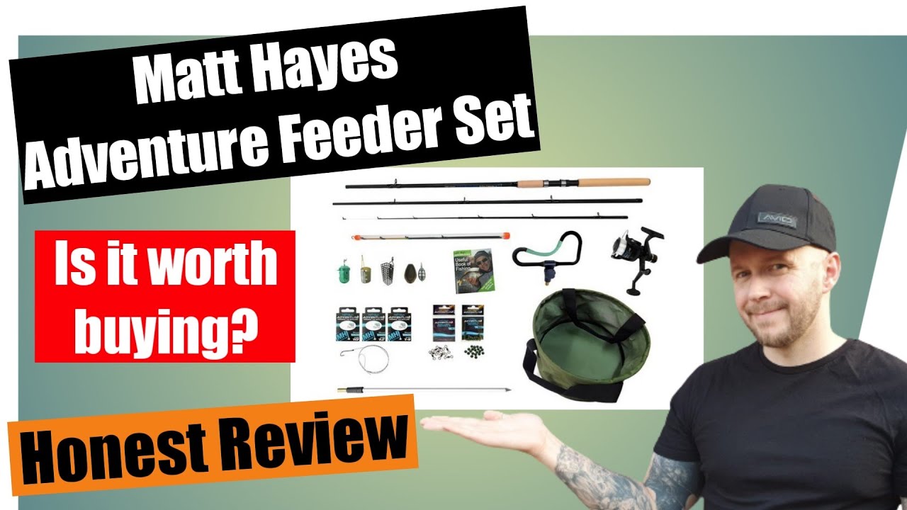 Matt Hayes Adventure Feeder Set Review. Beginner Fishing set review