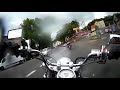 Roads of Europe. Дорога в Карпач. Дождь. Yamaha Drag Star