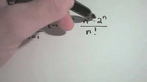 Using the Ratio Test to Determine if a Series Converges #2