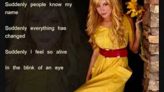 Ashley Tisdale - Suddenly - lyrics