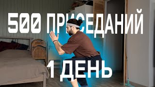 ✅ 500 приседаний за 1 день | И ЧТО СО МНОЙ СТАЛО⚠️