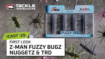 Z-Man’s Fuzzy Dice Baits - Affordable, Durable, and Effective! The NEW Fuzzy Nuggetz, Bugz, & TRD
