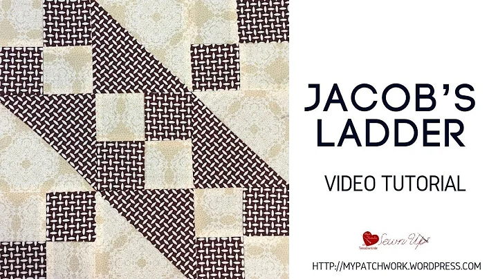 Jacob's Ladder quilt block - video tutorial