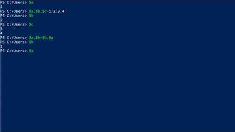 PowerShell Tutorial with Examples 02 - Assignment Operators