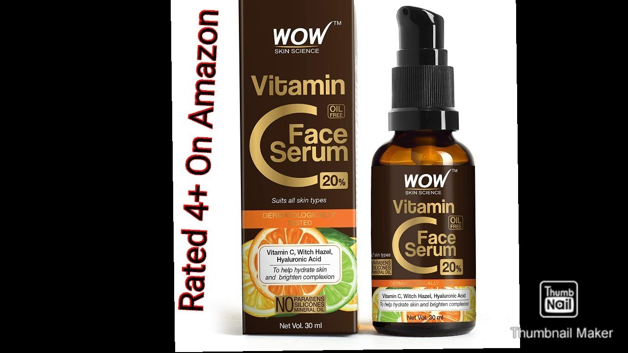 WOW Skin Science Vitamin C Serum - Skin Clearing Serum - Brightening, Anti-Aging Skin Repair