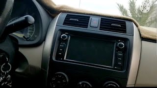 طريقة فك وتركيب كاسيت السيارة Toyota Corolla car audio player