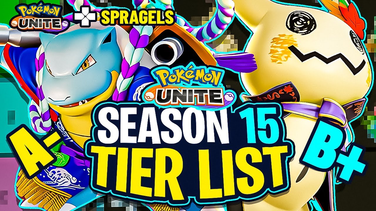 NEW* The ULTIMATE POKEMON UNITE TIER LIST Updated! #PokemonUnite