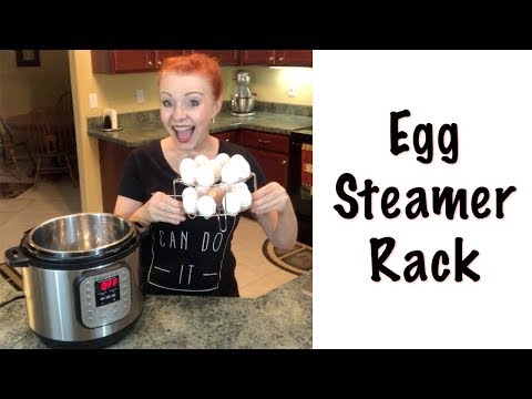 2 Piece Stainless Steel Egg Steamer Rack for Instant Pot