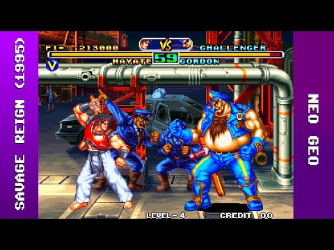 Savage Reign Longplay (Neo Geo) [QHD]