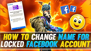 facebook locked account name change।how to change facebook locked account name। your account locked