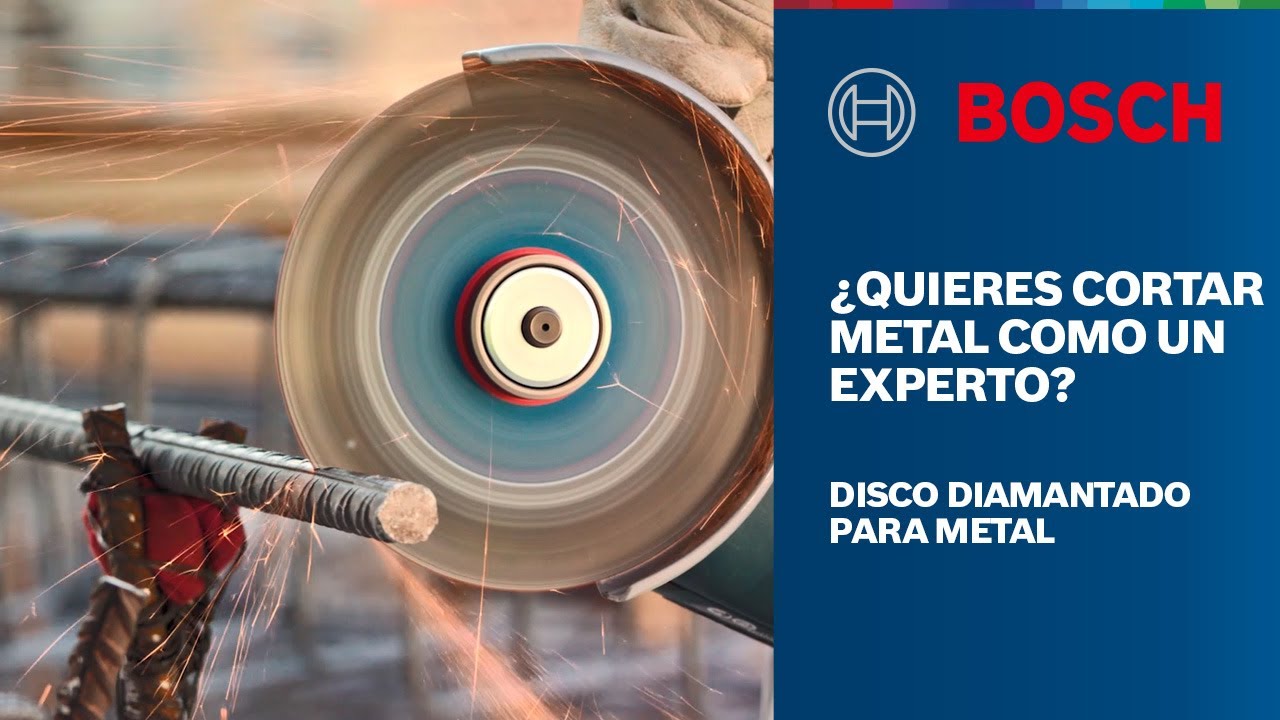 Quieres cortar metal como experto? Disco para Metal Bosch