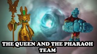 Skylanders Imaginators - Golden Queen & Grave Clobber GAMEPLAY - THE QUEEN AND THE PHARAOH TEAM screenshot 3