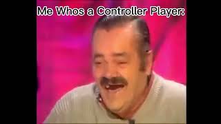 When you get hackusated by a Leaderboard player, but you’re on controller (Cubecraft FFA)
