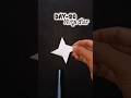 Day 20 | Paper Ninja Star 🥷⭐ | Easy Origami Craft | Shorts