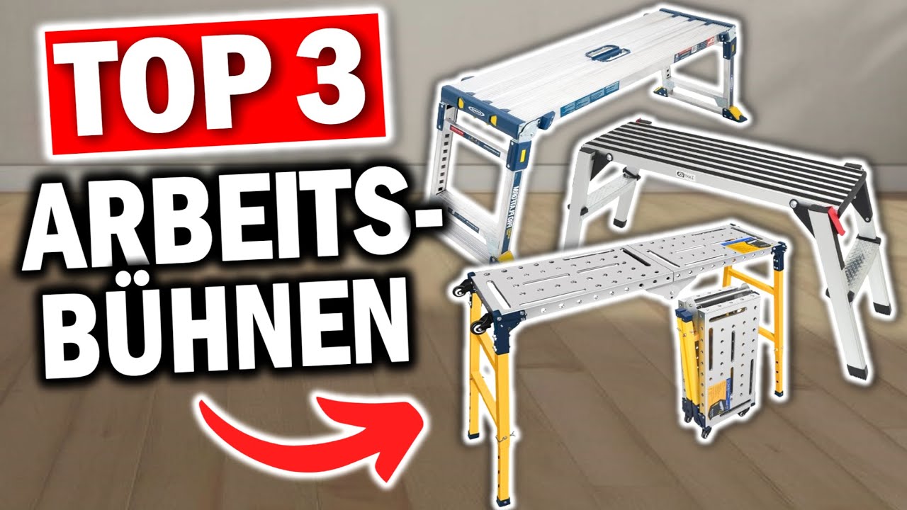Beste ARBEITSBÜHNEN 2026 | Top 3 Verstellbare Arbeitsplattformen 2026