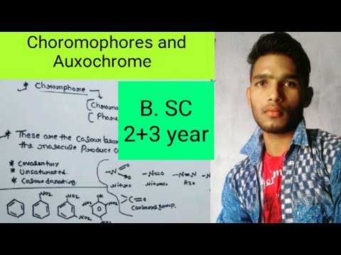 Choromophores and Auxochrome