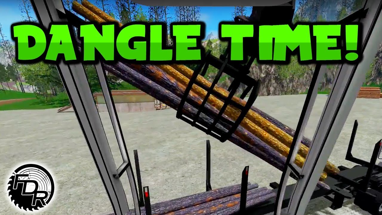 Moving The Piles | Farming Simulator 2017 | Logging & Forestry #35 woodchuck