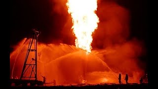 Тушение газового факела Урта-Булак ядерным взрывом (советский документальный фильм)
