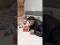 Ninja technique for giving medicine to children! 🤣🍉#FunnyShorts #ParentingHacks #WatermelonTrick