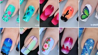 10 Amazing nail art design Tutorial 😱💅  #Nails #naildesign #tutorial #nailtutorial #diy #viral