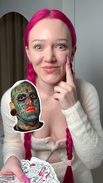 FULL FACE TATOO😳 let’s do it!)