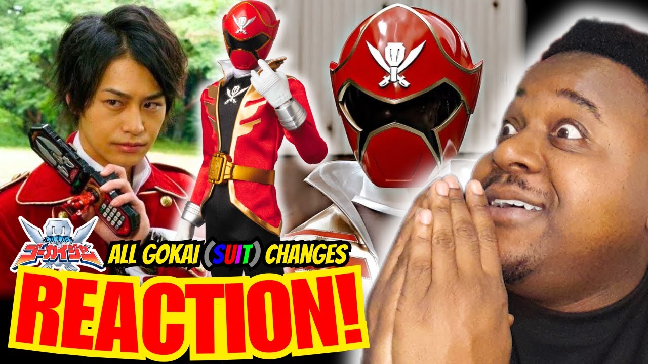 Reacting To Gokaiger All Gokai Change Henshin (Series and Movies ) | Super Sentai Reaction