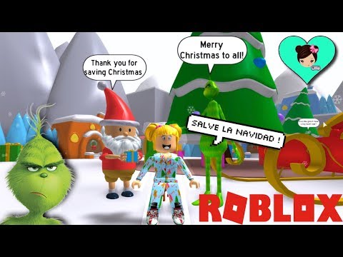 Bebe Goldie Salva La Navidad En Roblox Escapa El Grinch Obby Titi Juegos Youtube - bebe goldie conoce a cookie swirl c en roblox mundo de dulces