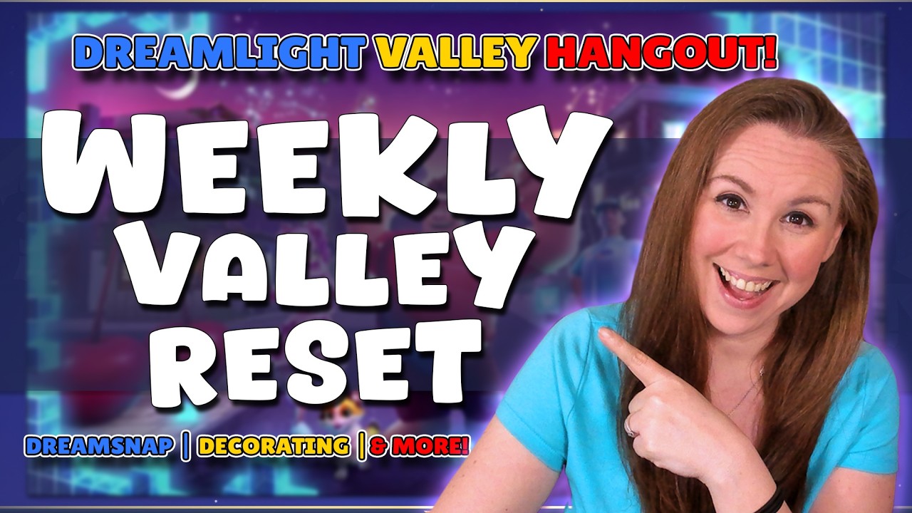 Weekly Valley Reset! | Dreamlight Valley Hangout! | Dreamsnap Spiral + Decorating!