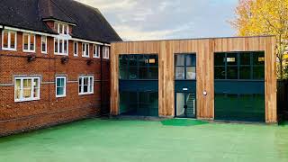 Hall School, Wimbledon   Time-lapse Showing Modular Construction At It's Best