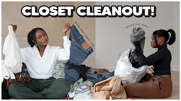 Goodbye Capsule Wardrobe! Starting Over | Closet Clean Out & Declutter 2023