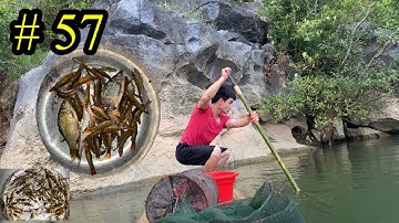 Bắt tôm , cá chạch và một số loại cá nước ngọt . Sông kỳ cùng lạng sơn.