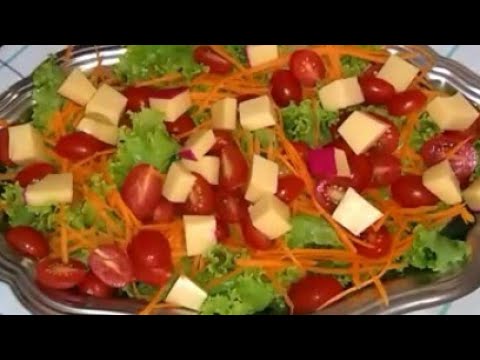 Vídeo: Salada De Rosbife Com Tomate Cereja Guisado