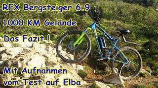 Rex Bergsteiger 6.9 - E Bike Test auf Elba - Fazit nach 1000 KM Offroad - Outdoorschau