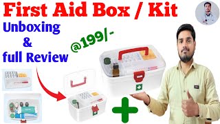 Milton Medical Box | First-Aid Box Arrangements | How to Arrange Medical Box ? Unboxing & Review ||
